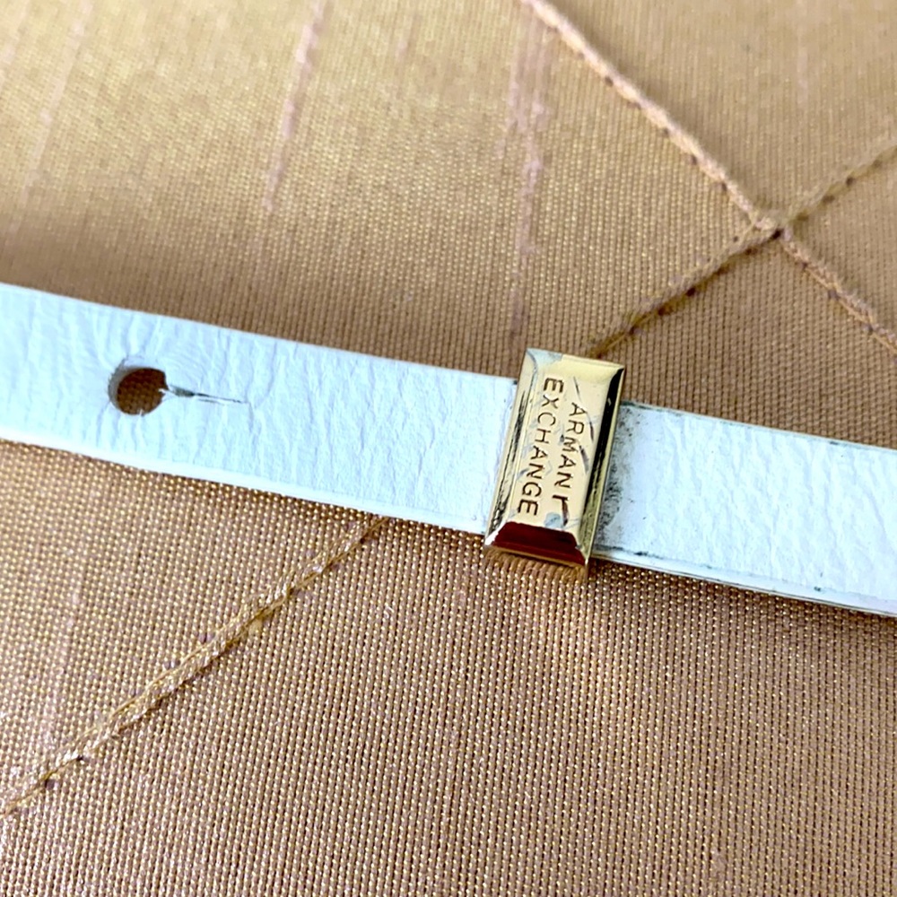 White leather bracelet - Picture 5 of 8